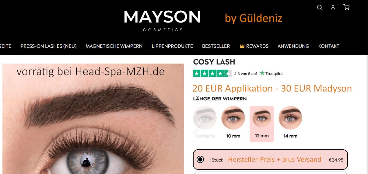 Mayson Eye Lashes - Meinerzhagen